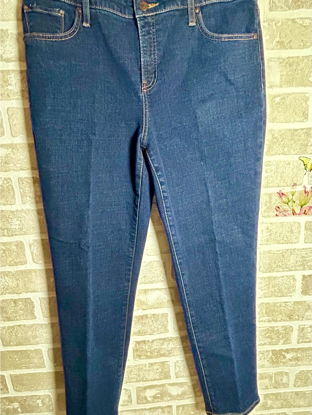 Chico's Dark Blue Skinny Jeans - Slim Women's Denim